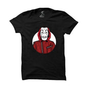 Heist | Half sleeve black Tshirt