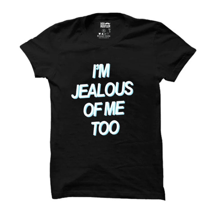 I'm jealous of me too!  |  t-shirt royal blue