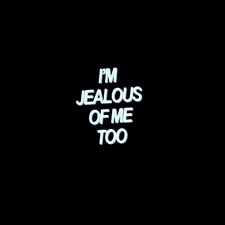 I'm jealous of me too!  |  t-shirt royal blue