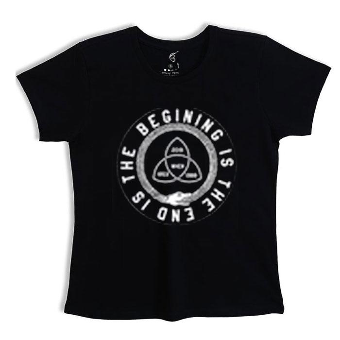 End is begining | Black top tshirt