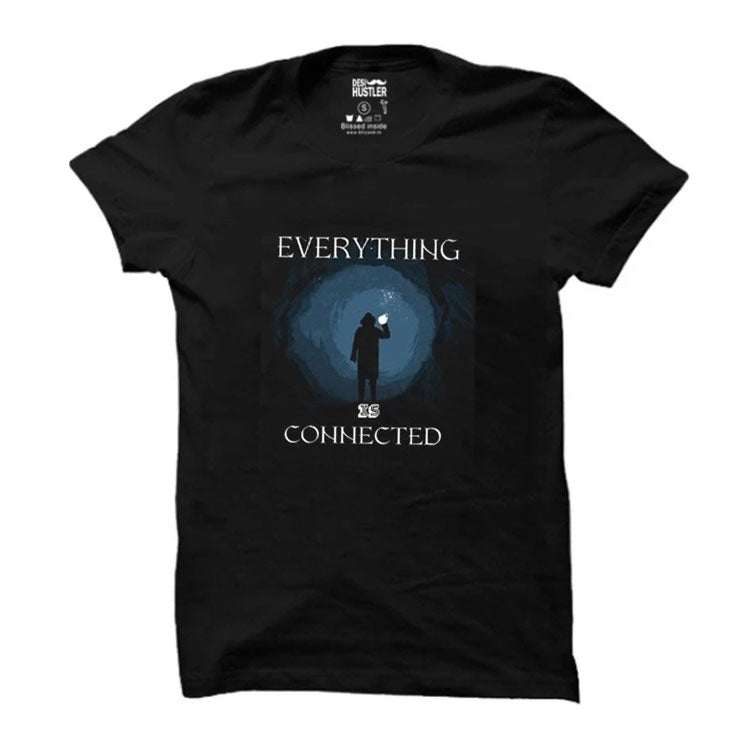 everything is connected |  t-shirt black