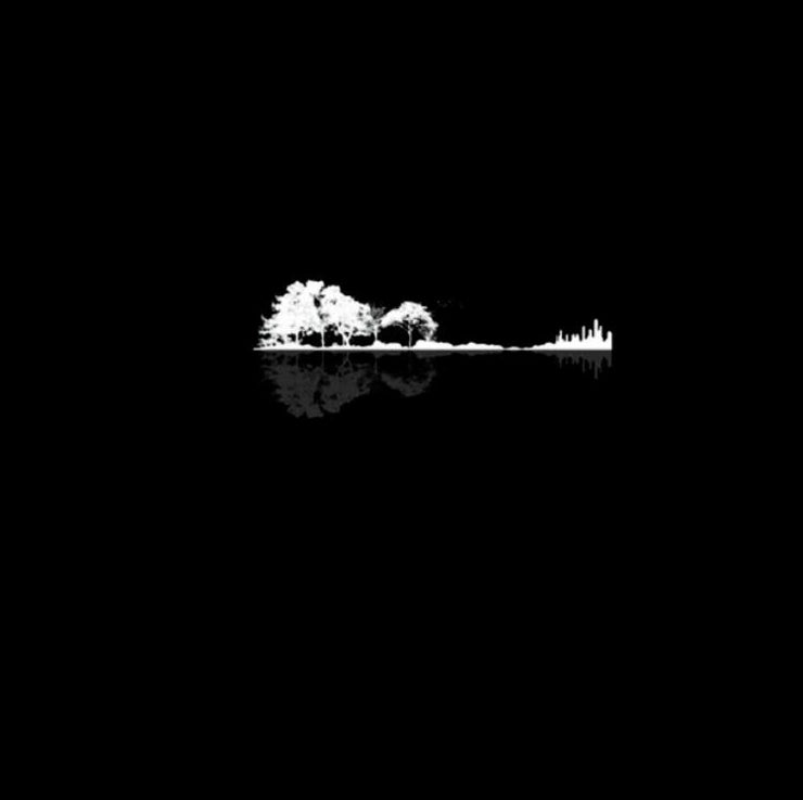 Nature Music | Half sleeve black Tshirt
