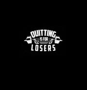 Quitting Is For Losers |  t-shirt black