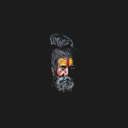 mystic sadhu | Half sleeve black Tshirt