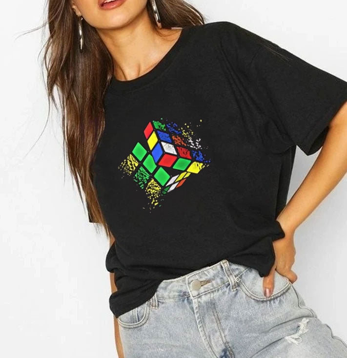 Rubik's cube |  t-shirt black