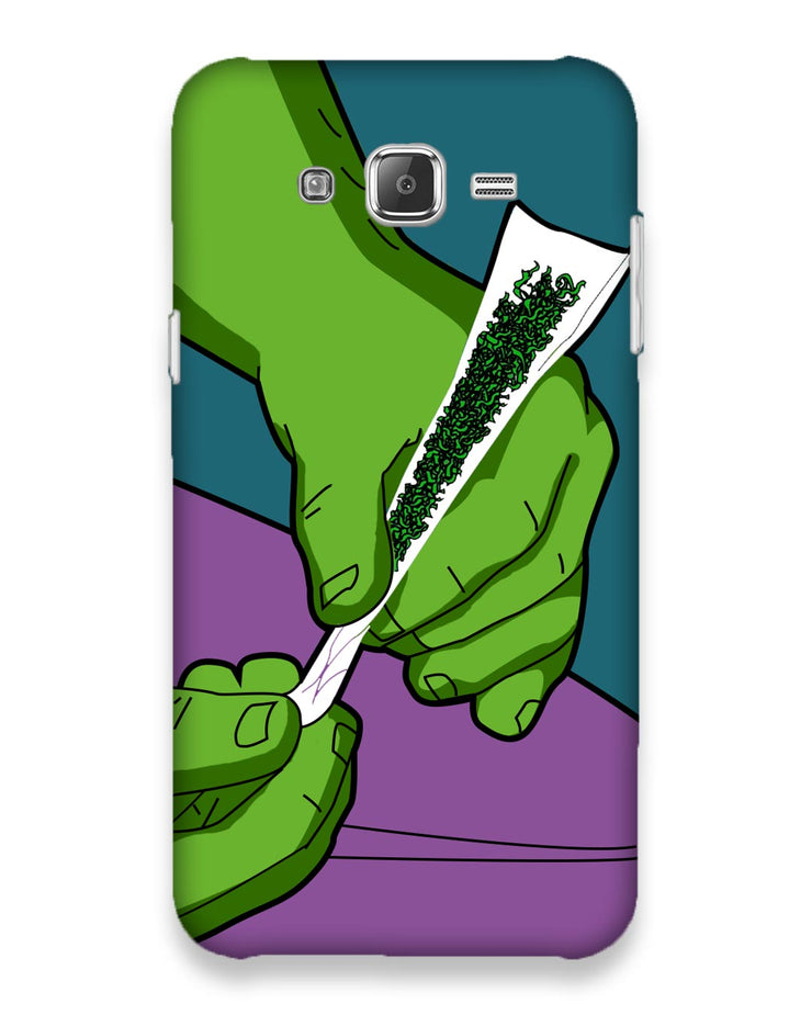 The Incredible Green | Samsung Galaxy J7 Phone Case