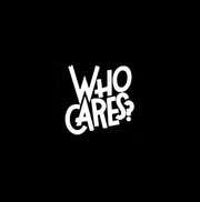 Who Cares | Half sleeve Black Tshirt