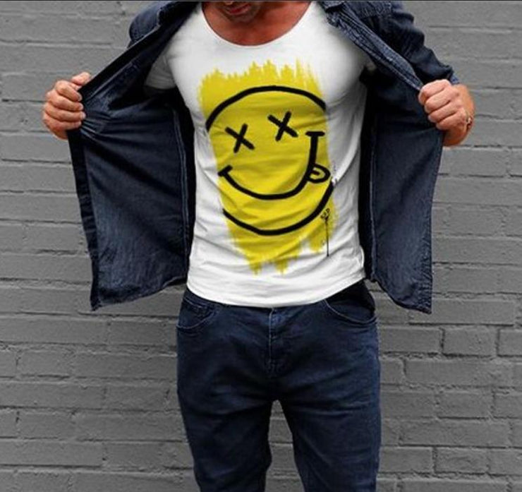 Happy Yellow | Half sleeve Tshirt