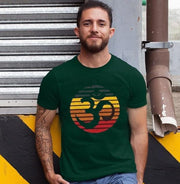 Aum retro | Half sleeve Tshirt