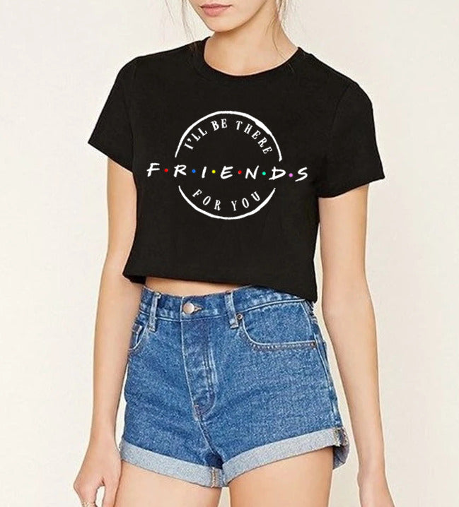 I'll be there for you F.R.I.E.N.D.S fanart |  Woman's Crop Top