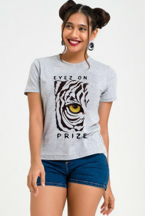 Eyes on Prize | Woman's Half Sleeve Top