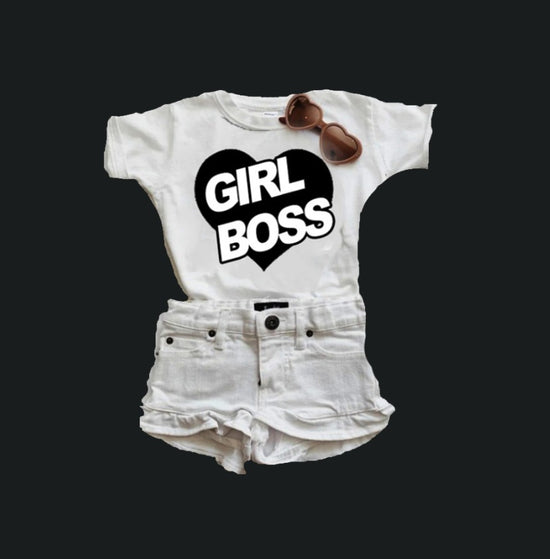 girl boss | Yellow Top T-Shirt