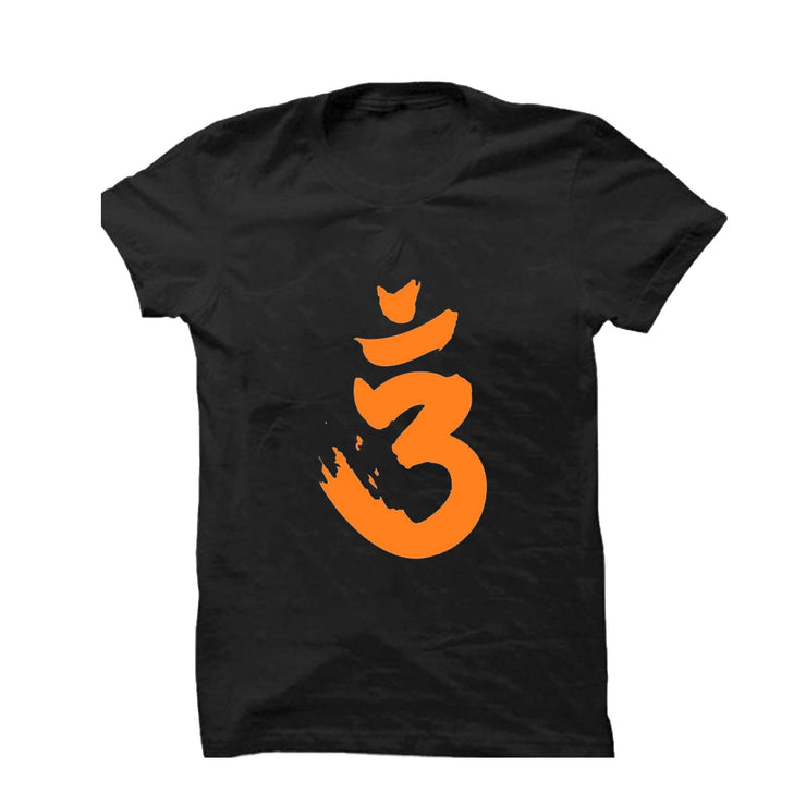 SAFFRON AUM THE UN-STRUCK SOUND  | kids t-shirt black