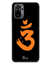SAFFRON AUM THE UN-STRUCK SOUND | redmi note 10 Phone Case