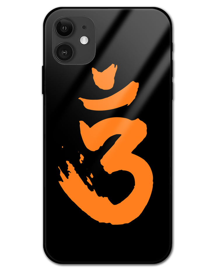 SAFFRON AUM THE UN-STRUCK SOUND | Iphone 12 glass Phone Case