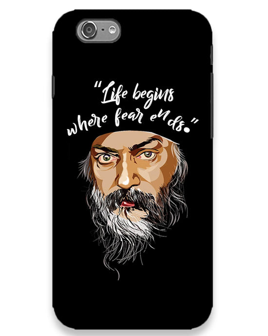 Life begins - OSHO   | iPhone 6 plus Case