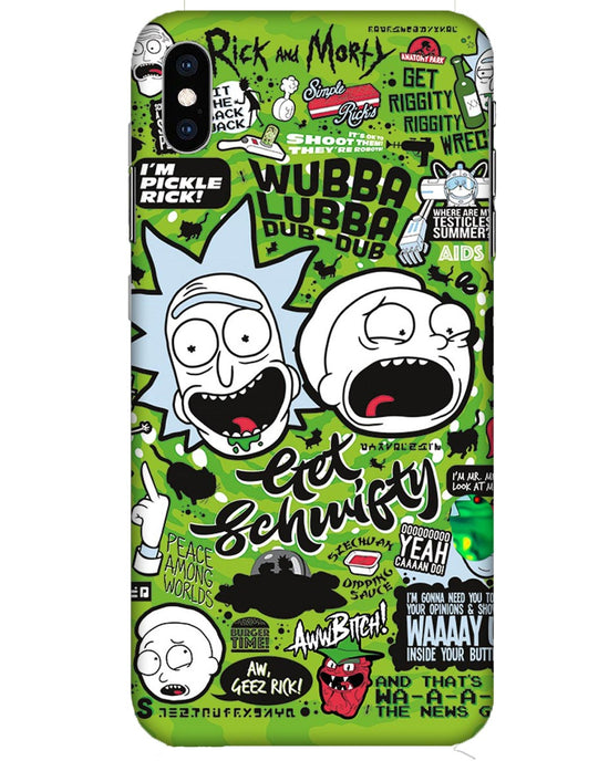 Rick and Morty adventures fanart |  iPhone XS Phone Case