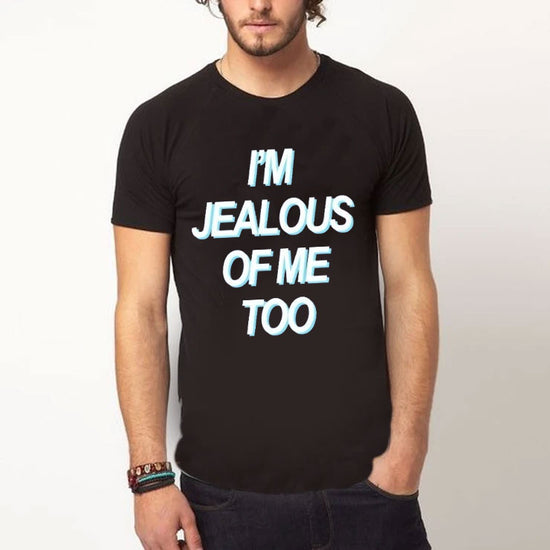 I'm jealous of me too!  |  t-shirt royal blue