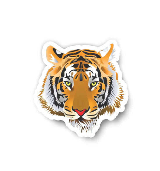 Tiger Inside Sticker