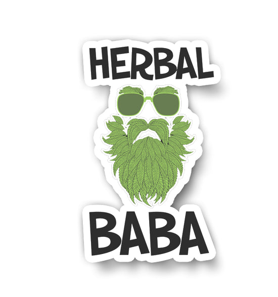 Herbal baba Sticker