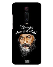 Life begins - OSHO |  Xiaomi-Redmi-K20 phone case