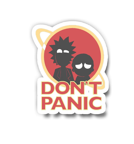 Don't panic Sticker