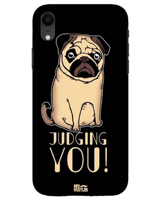 judging you  |  iPhone XR Phone Case
