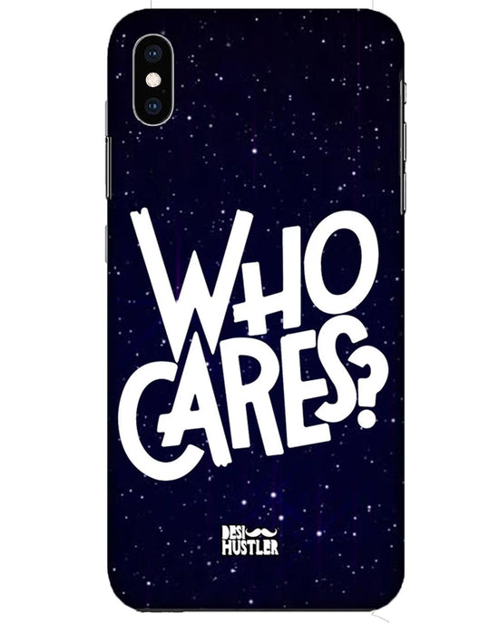 Who Cares ? |  iPhone XS Phone Case
