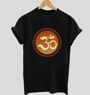 Aum the Unstruck | Half sleeve black Tshirt