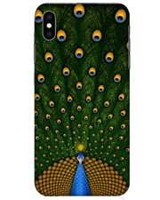 peacock |  iPhone XS Phone Case