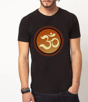 Aum the Unstruck | Half sleeve black Tshirt