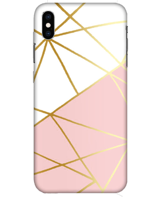 pink and Gold  |  iPhone XS Phone Case