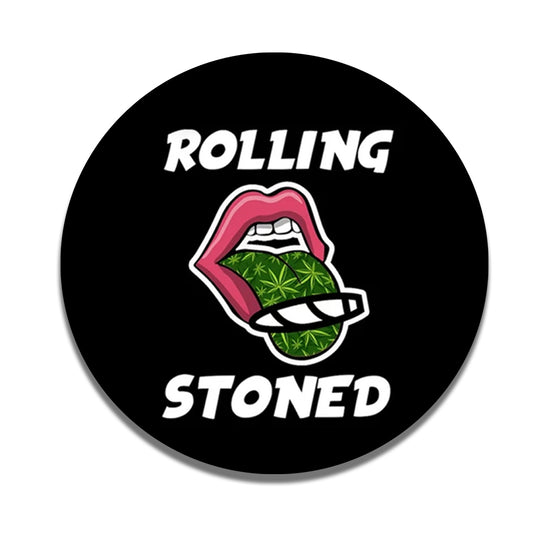 Rolling stoned Black | Popsocket Phone Grip