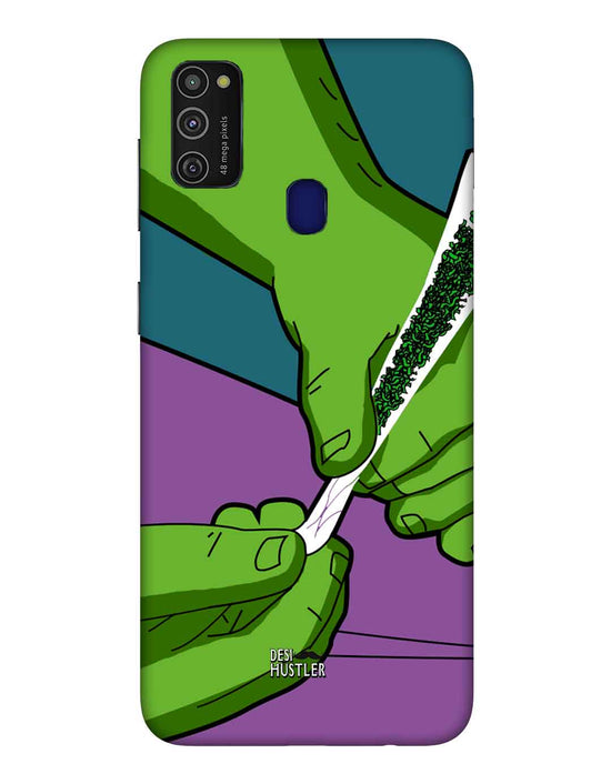The Incredible Green | samsung m 21 Phone Case