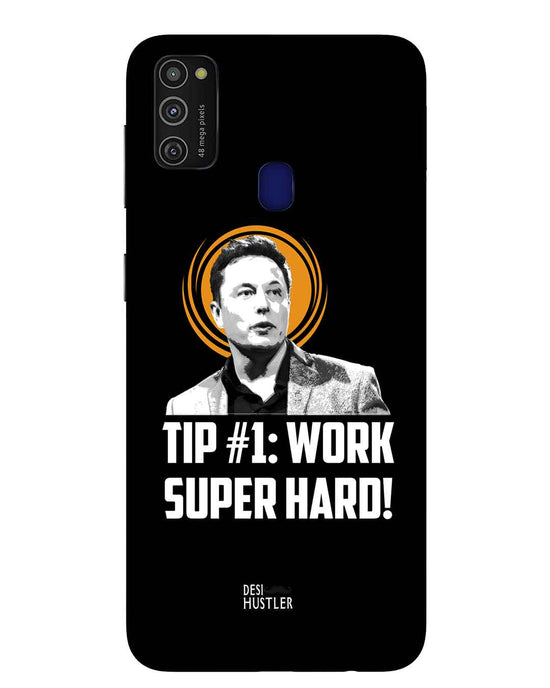 Work super hard | samsung m 21 Phone Case