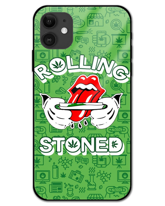 rolling stone | Iphone 12 glass  Phone Case