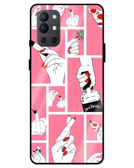 Bad Girl  |  one plus 9R glass cover Phone Case