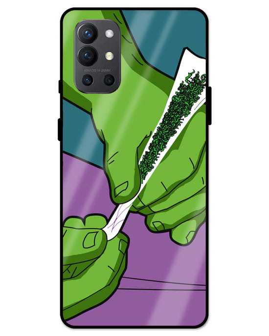 The Incredible Green | one plus 9R glass cover Phone Case