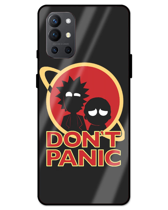 Don't panic  |  one plus 9R glass cover Phone Case