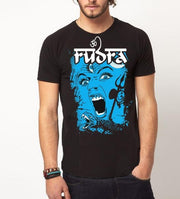 Mighty Rudra - The Fierce One | | Half sleeve black Tshirt