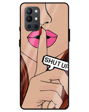 Shutup | one plus 9R glass cover Phone Case