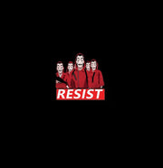 Resist as one |  t-shirt black