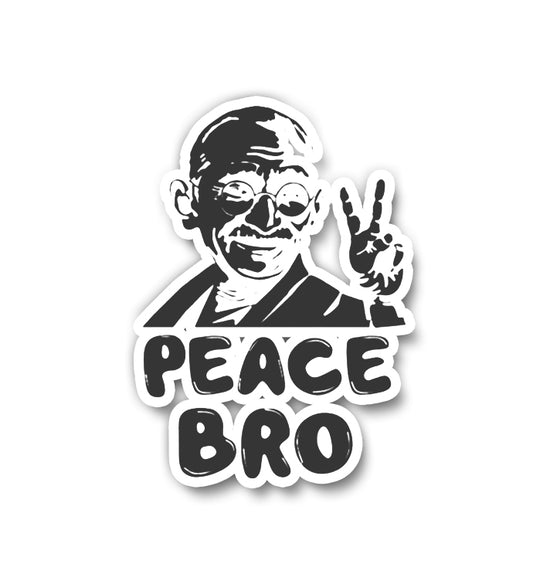 Peace Bro Sticker