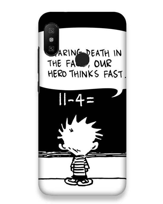 Our Hero Thinks Fast | Xiaomi Redmi Note 6 Pro Phone Case