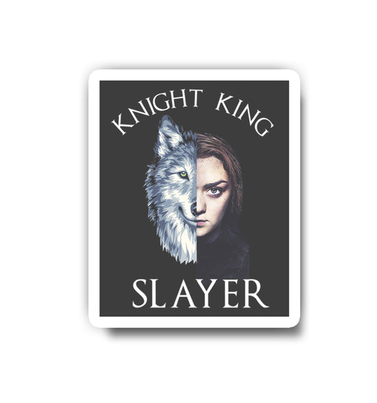 knight king slayer Sticker