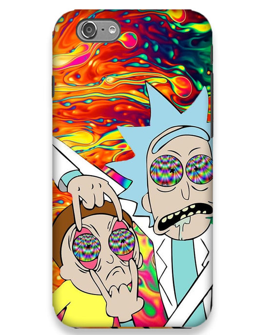 Rick and Morty psychedelic fanart | iPhone 6 plus Case