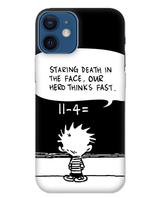 Our Hero Thinks Fast | iPhone 12 Mini Phone Case