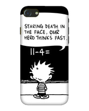 Our Hero Thinks Fast |  iPhone 7 Phone Case