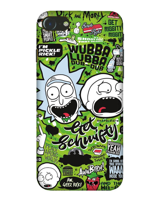 Rick and Morty adventures fanart | iPhone 7 Phone Case