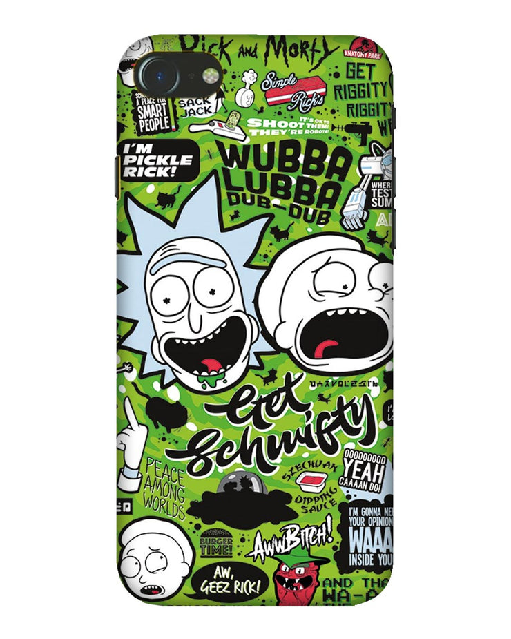 Rick and Morty adventures fanart | iPhone 7 Phone Case
